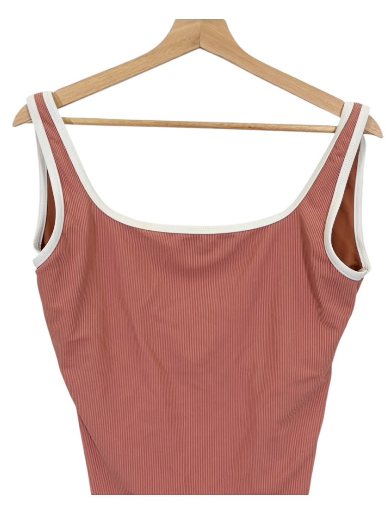 Lainsnow Ocean Isle Ribbed One Piece Swimsuit Size Medium — image 4 of 8